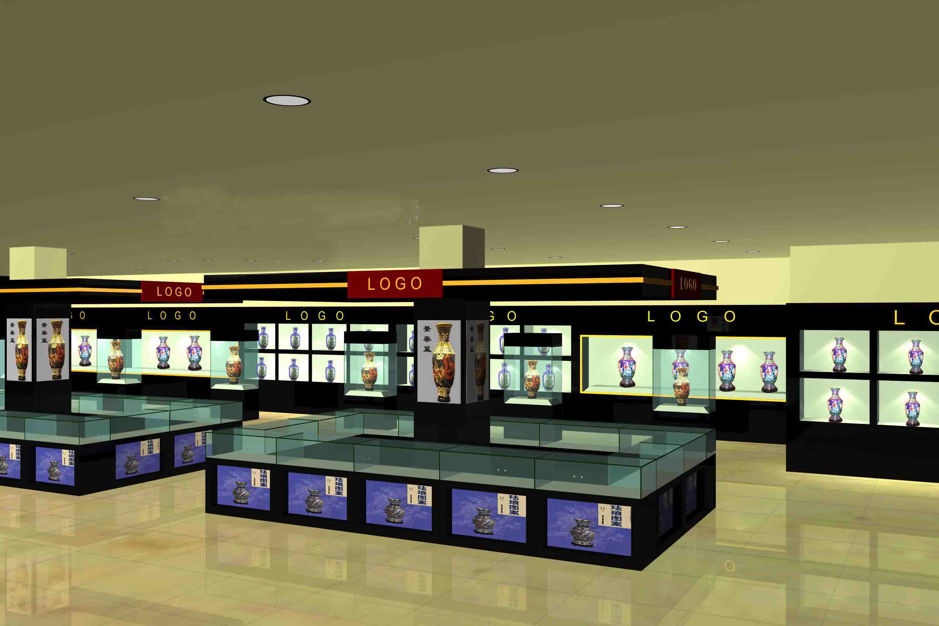 瓷器品展示架供应